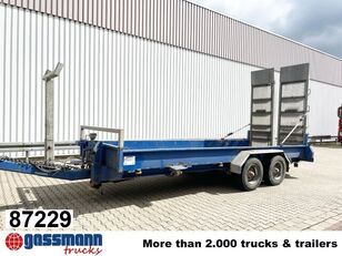 Obermaier OS2-T1191W, hydr. Auffahrrampen equipment trailer