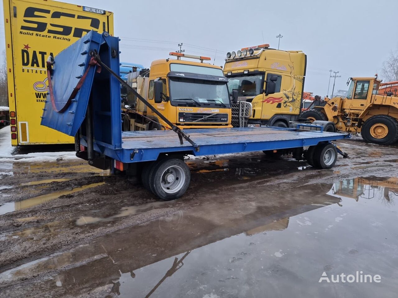 statybinės technikos priekaba Schmitz Cargobull ZKO18