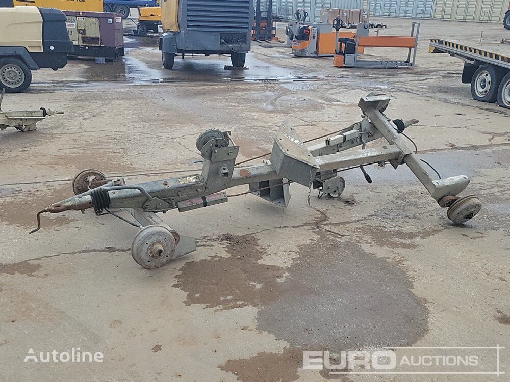 eritehnika haagis Single Axle Chassis to suit Compressor (2 of, No Wheels)