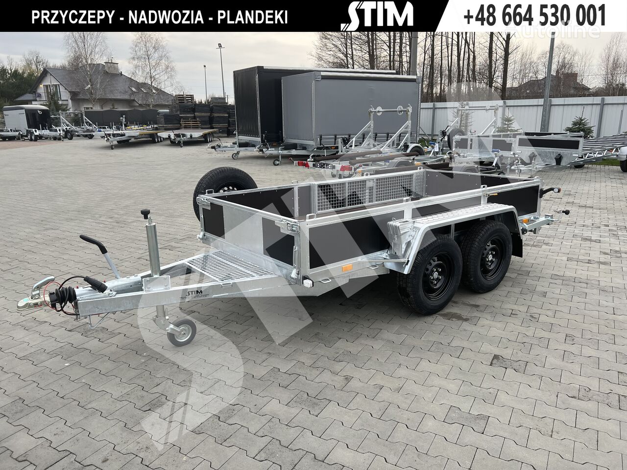new Stim S22/KP-ST/30-27 equipment trailer