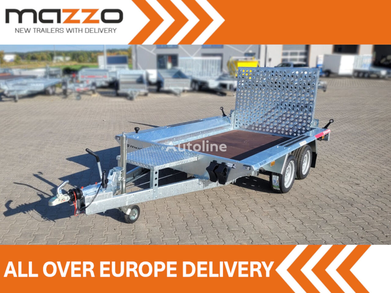 جديدة مقطورة نقل معدات Temared BUILDER 3015/2 - Autoline