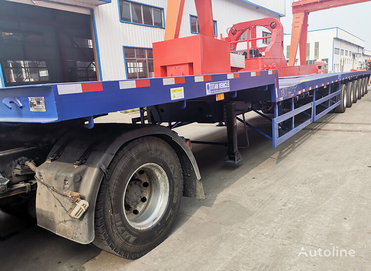 новый прицеп для спецтехники Титан 6 Axle Wind Turbine Blade Transport Trailer for Sale Price -F