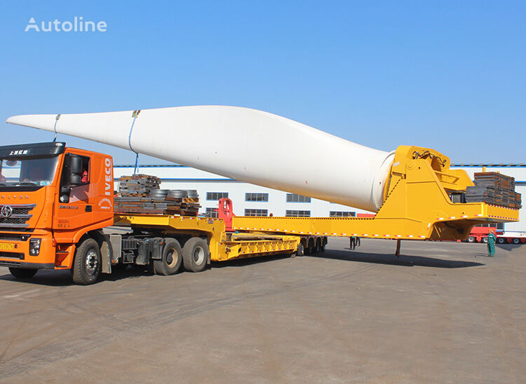 Titan Wind Blade Adapter Trailer for Sale Manufacturers -F remolque porta maquinaria nuevo