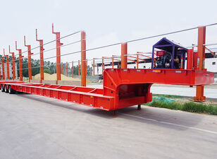 reboque para equipamento pesado Titan Wind Turbine Tower Transport Trailer For Sale Price -F novo