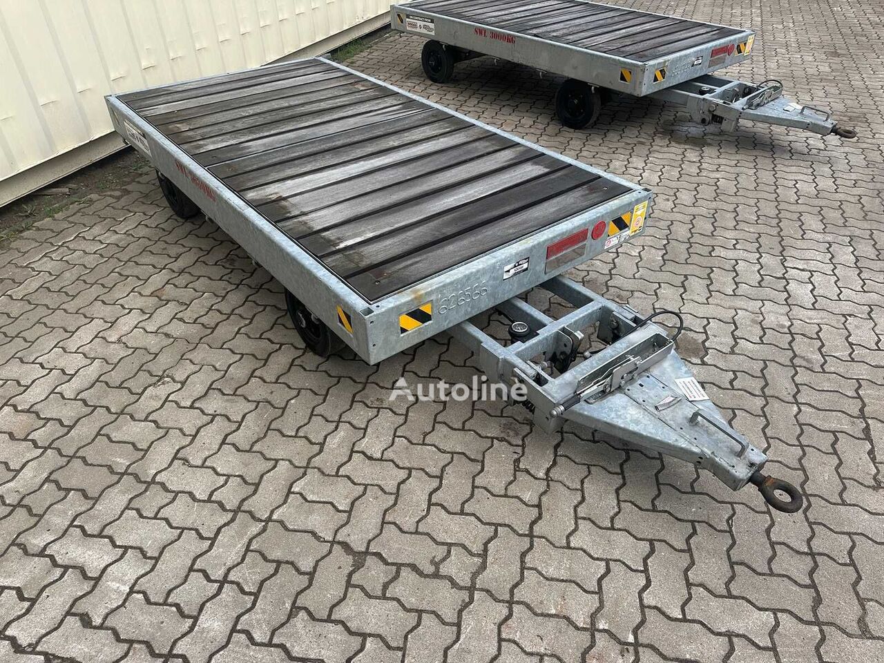Prodaja Viking 3 Tonnen prikolica za građevinske strojeve | Autoline BA Viking 3 Tonnen prikolica za građevinske strojeve - Autoline