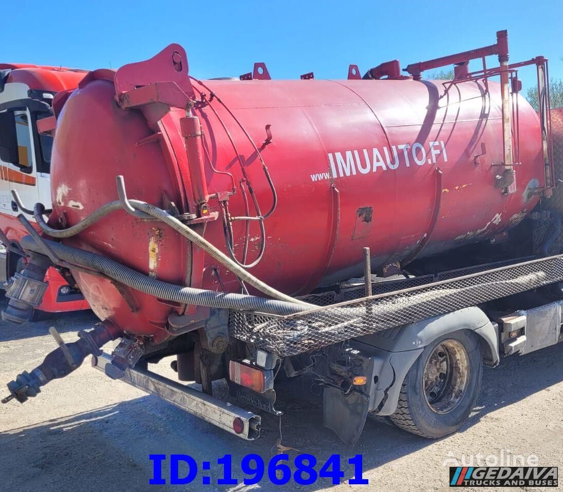 7.3 m3 - Vacuum tank vacuum tank body