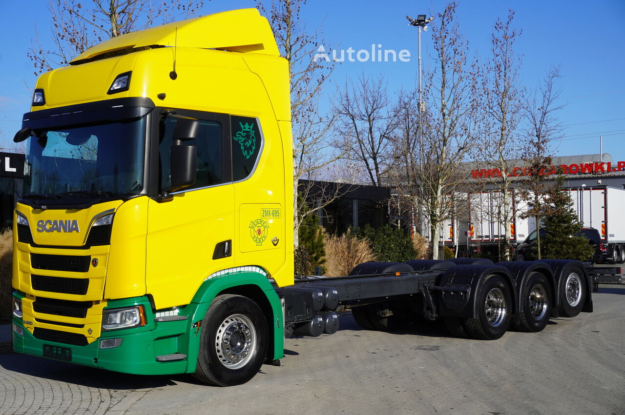 citerne à vide Scania R650 V8 8x4/4 E6 / 2020 / frame 9.7 m