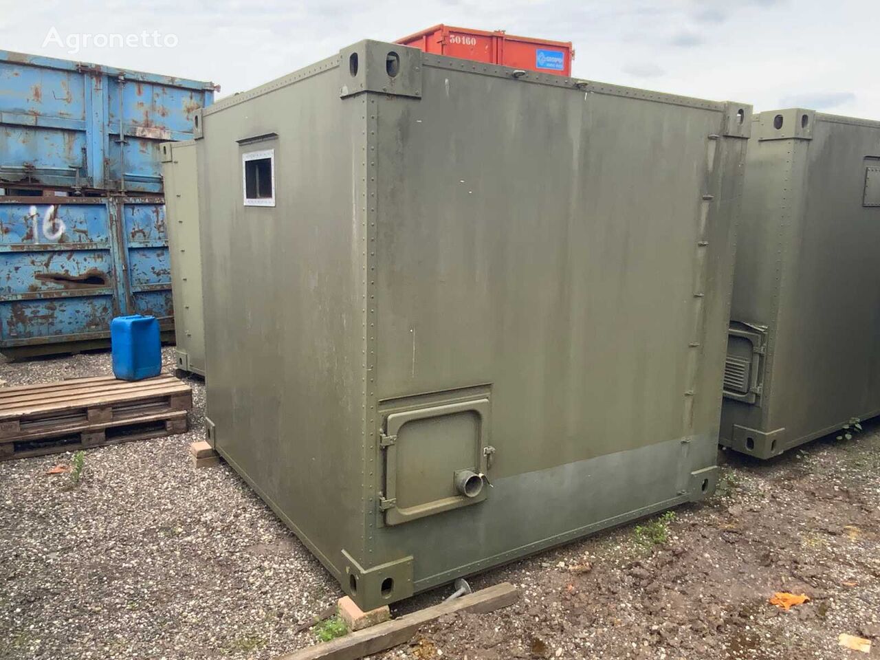 tenda magazzino Fokker Leger Opslagcontainerunit