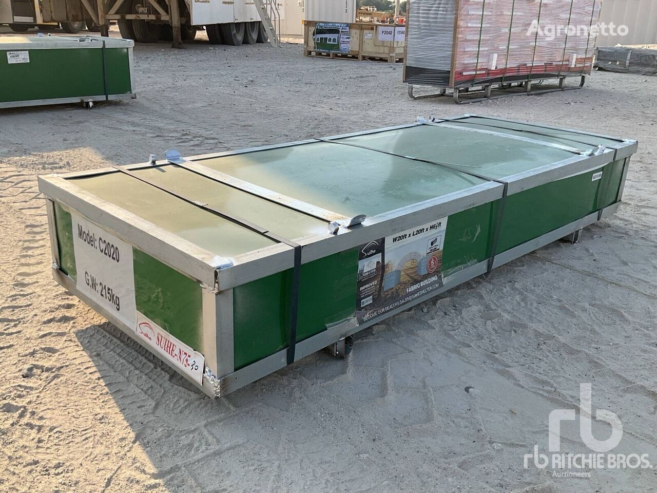 jauns Suihe C2020-300GPE 20 ft x 20 ft Container (Unused) tenta angārs