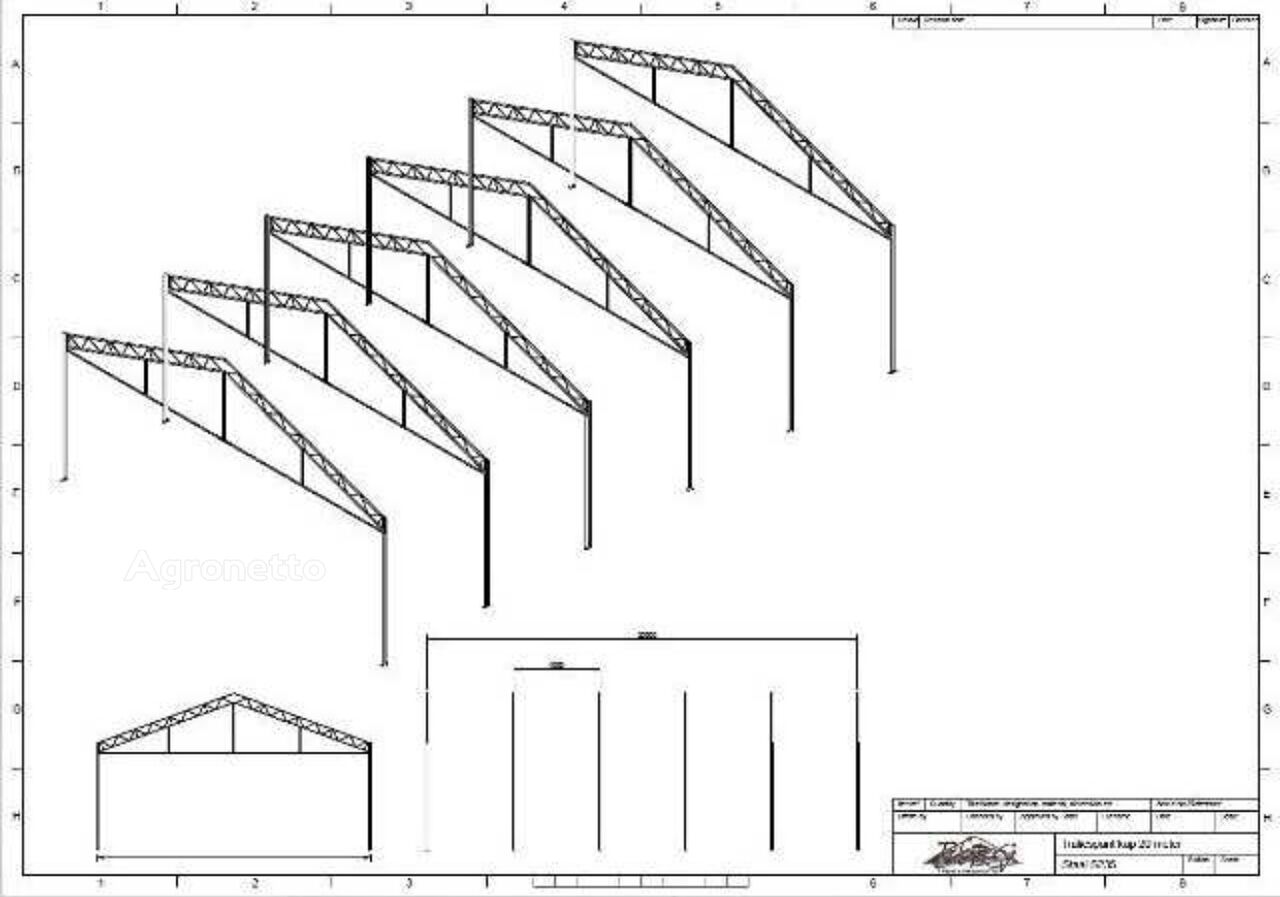 new metal hangar