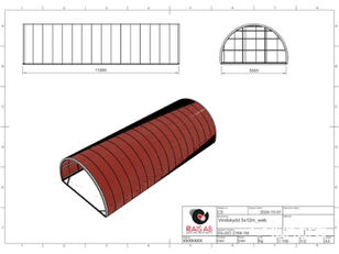 Kovový hangár Rundbågehall - RAIS na prodej - Obrázek 6 | Agroline CZ Kovový hangár Rundbågehall - RAIS | Obrázek 6 - Agroline