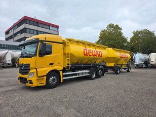 الشاحنات شاحنة الأعلاف Mercedes-Benz Actros 2545 + مقطورة صهريجية