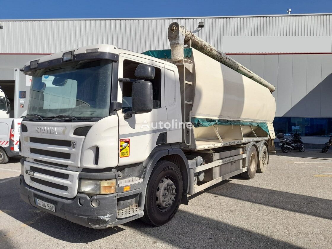 الشاحنات شاحنة الأعلاف Scania P340-LB-6X2