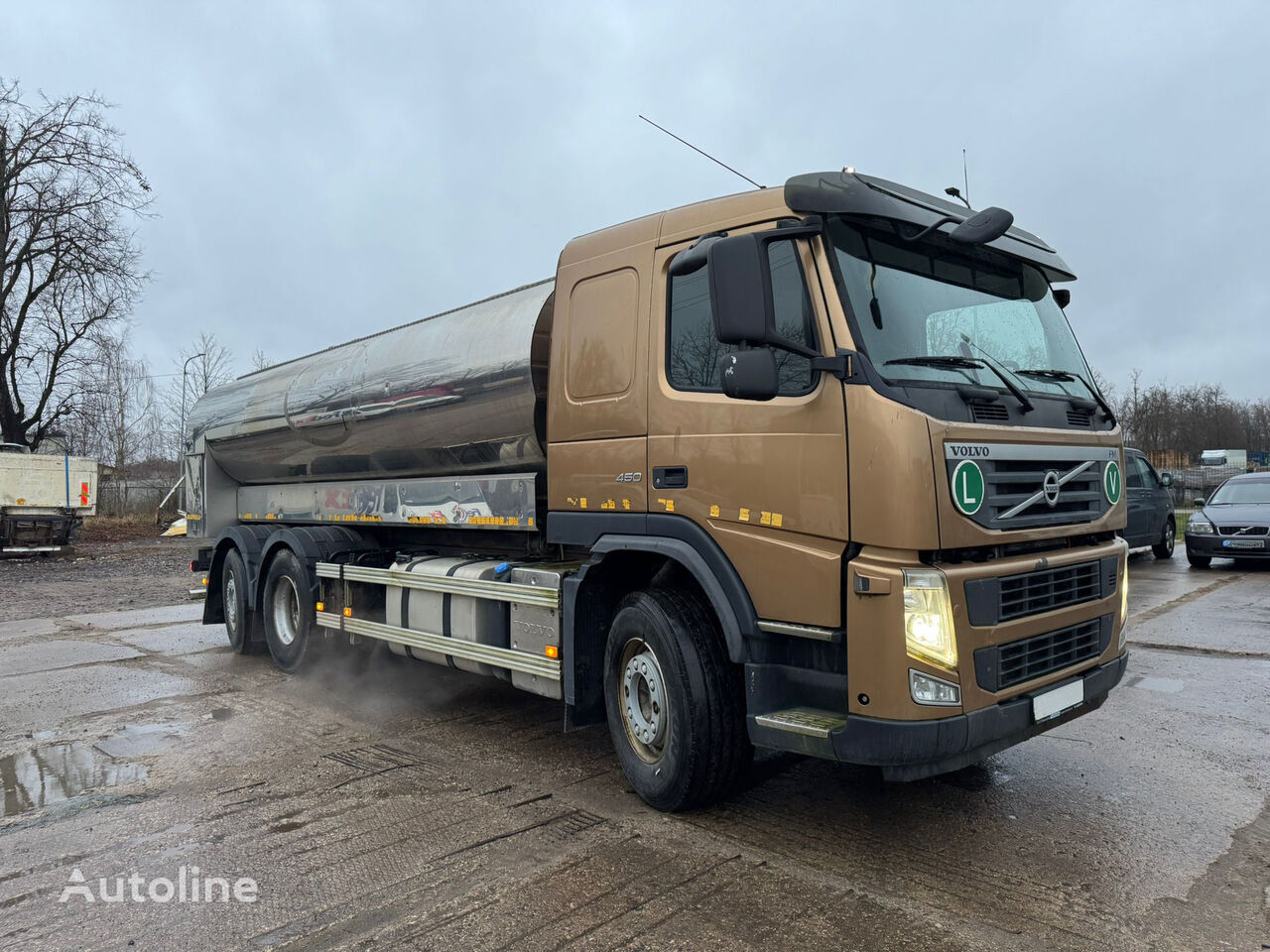 Volvo FM450 kamyon silos