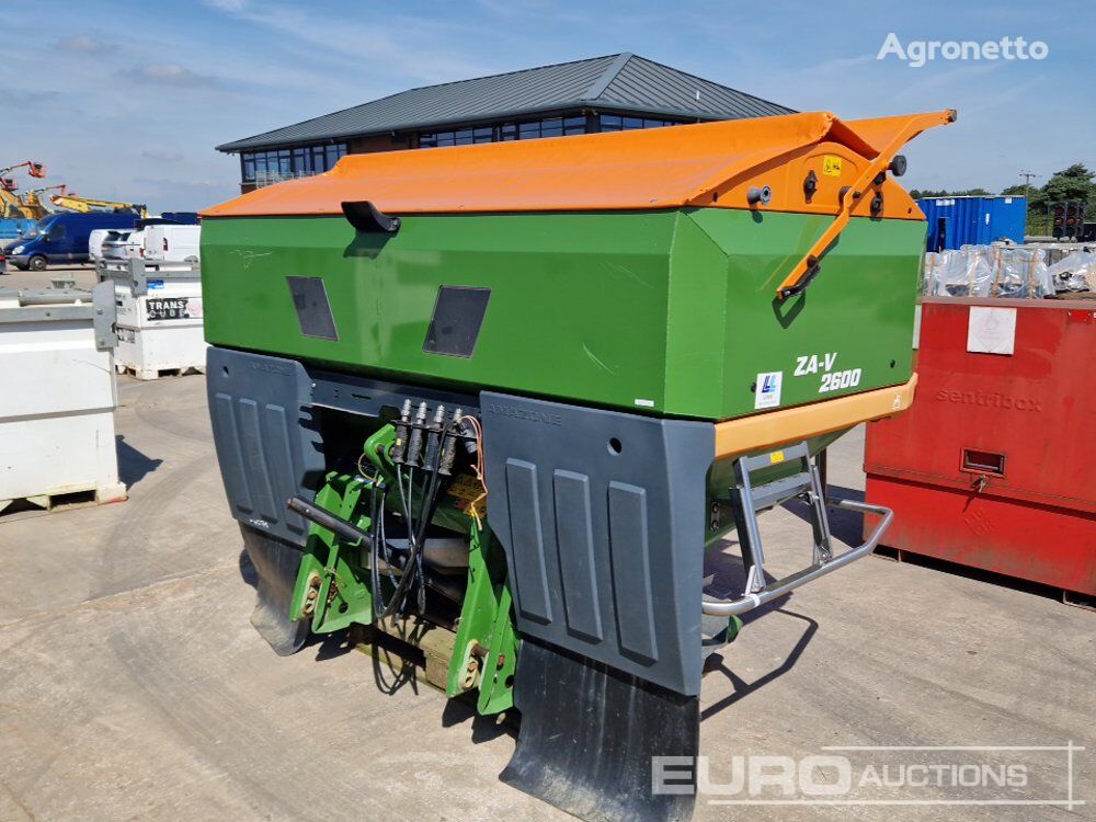Amazone ZAV2600 mounted fertilizer spreader