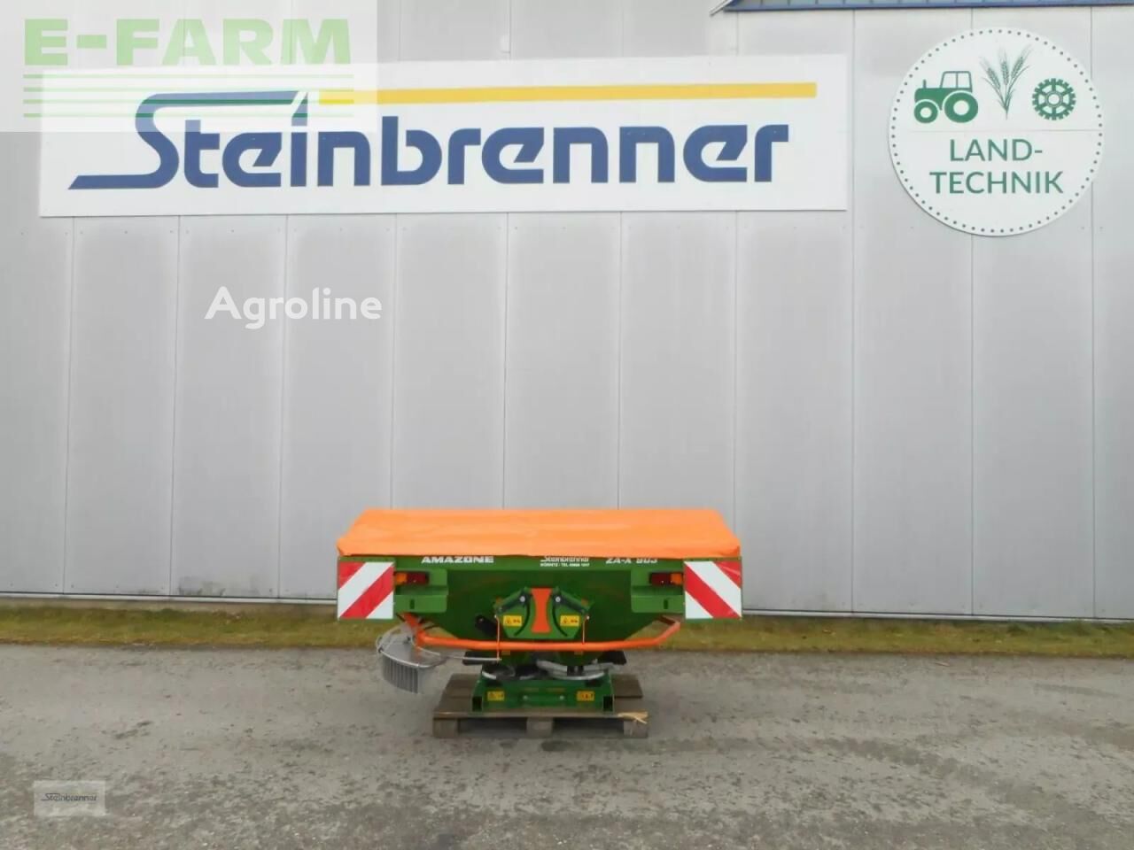 Amazone ZA_X 903 mounted fertilizer spreader - Agroline