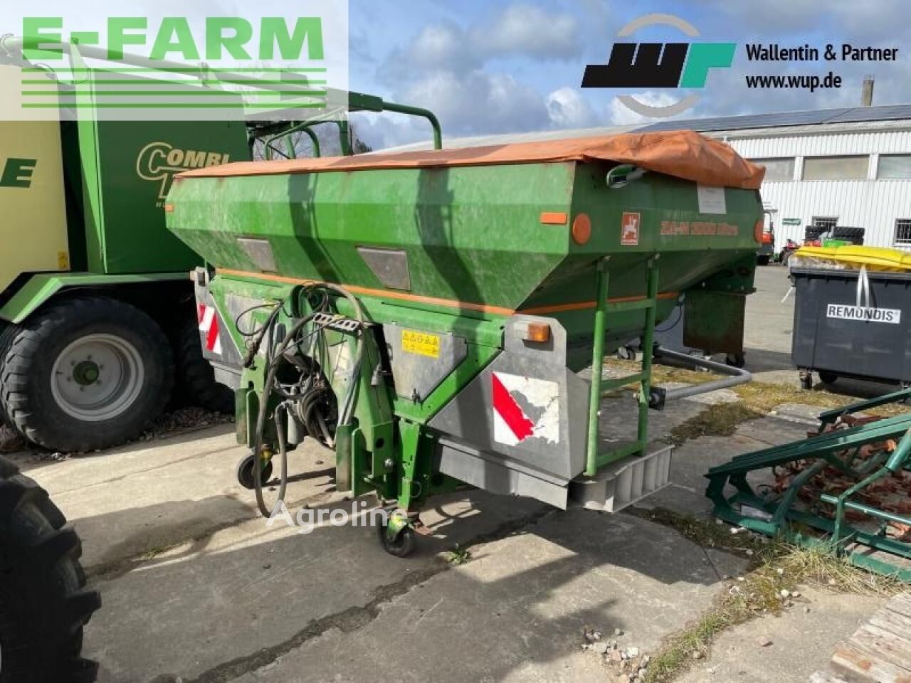 Amazone za-m 3000 ultra mounted fertilizer spreader - Agroline
