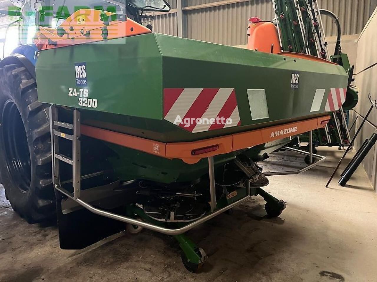 distributeur d'engrais porté Amazone za-ts profis hydro fert spreader