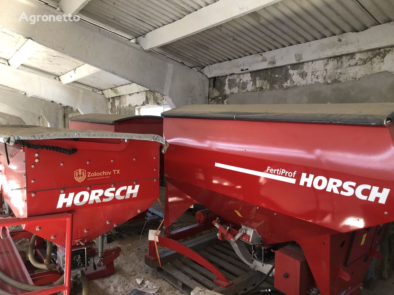 novi Horsch BUNKER DLYa VNESENNYa MINERALNIH DOBRIV FERTI PROF-Tiger 4MT nošeni rasipač