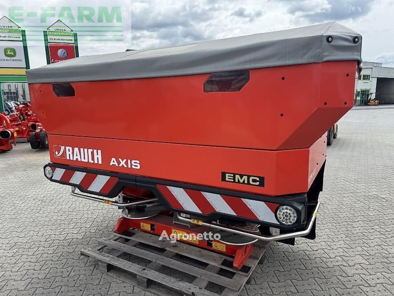 Distributeur d'engrais porté Rauch axis h 30.2 emc+w isobus - Agroline