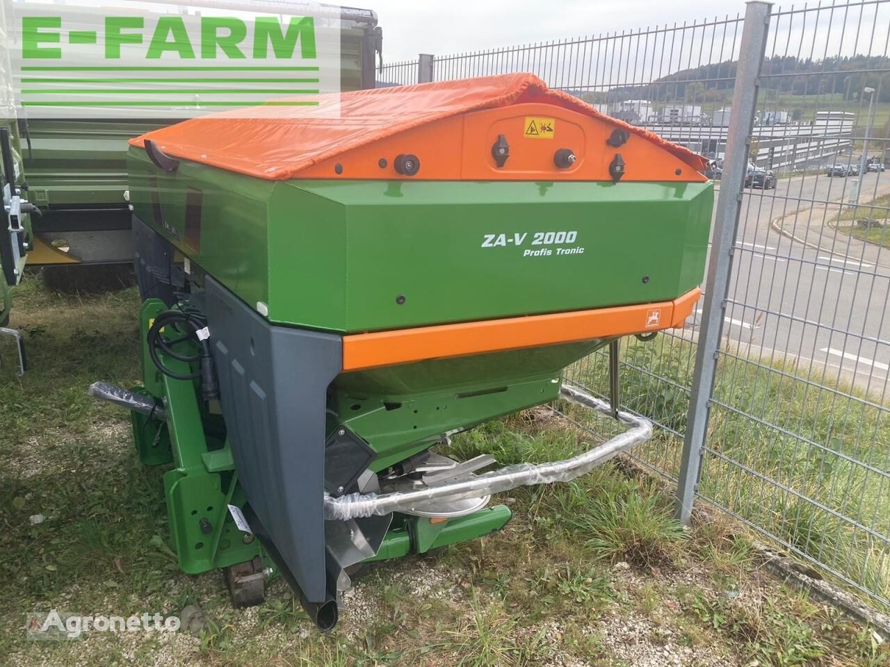 za-v 2000 mounted fertilizer spreader