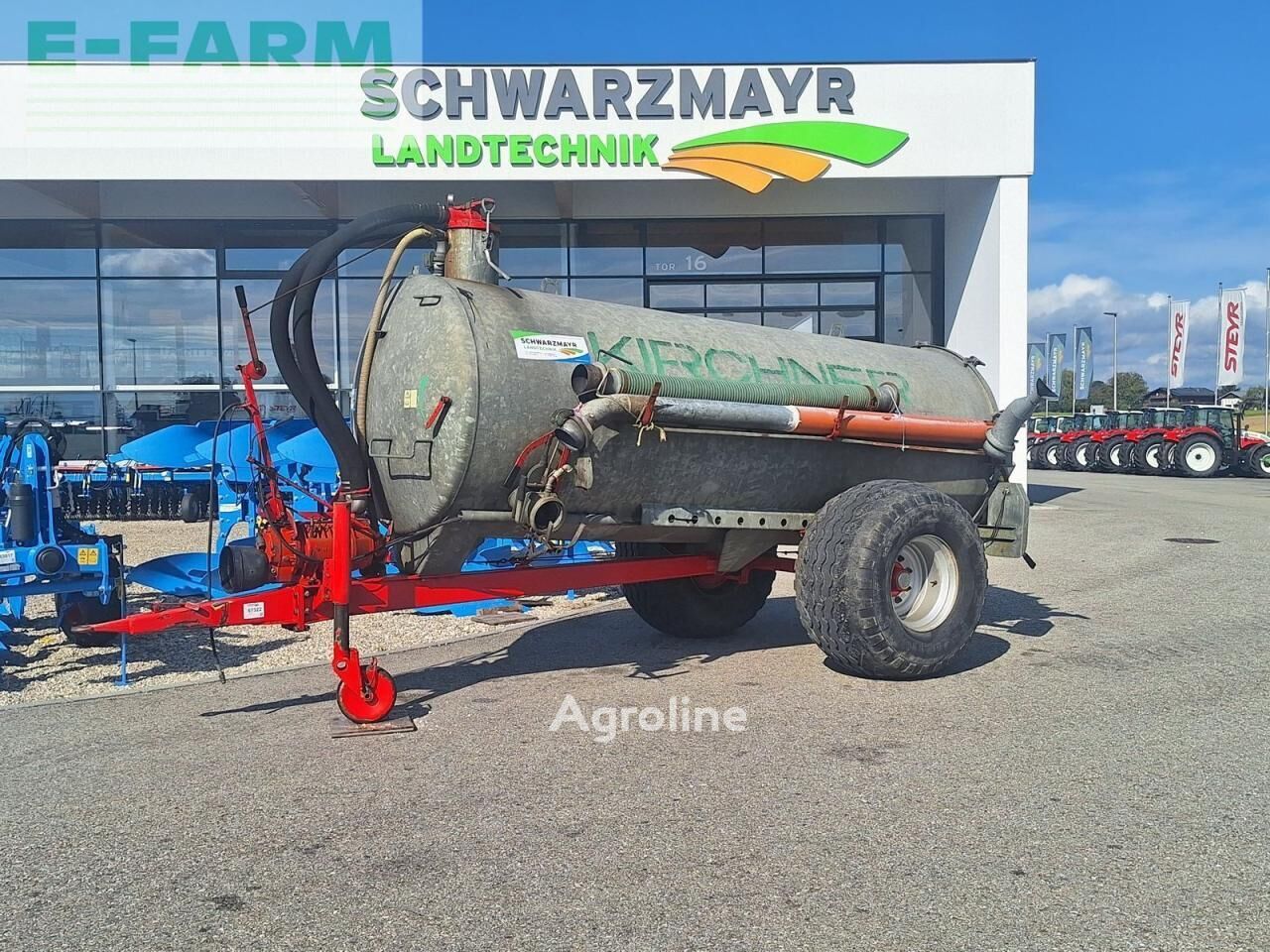 Épandeur d'engrais tracté Kirchner Kirchner t 7000 - Agroline
