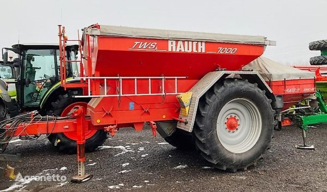 Rauch TWS 7000 mit AXIS-H 30.1 EMC+W Düngerstreuer-Anhänger