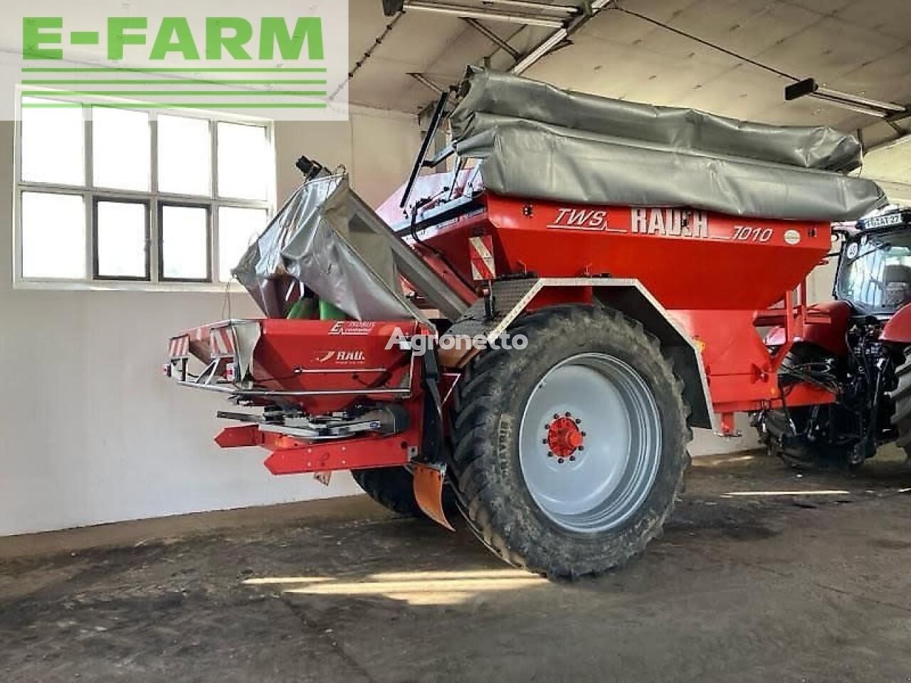 gebr. tws h7010 + axis ht 50.1 trailed fertilizer spreader