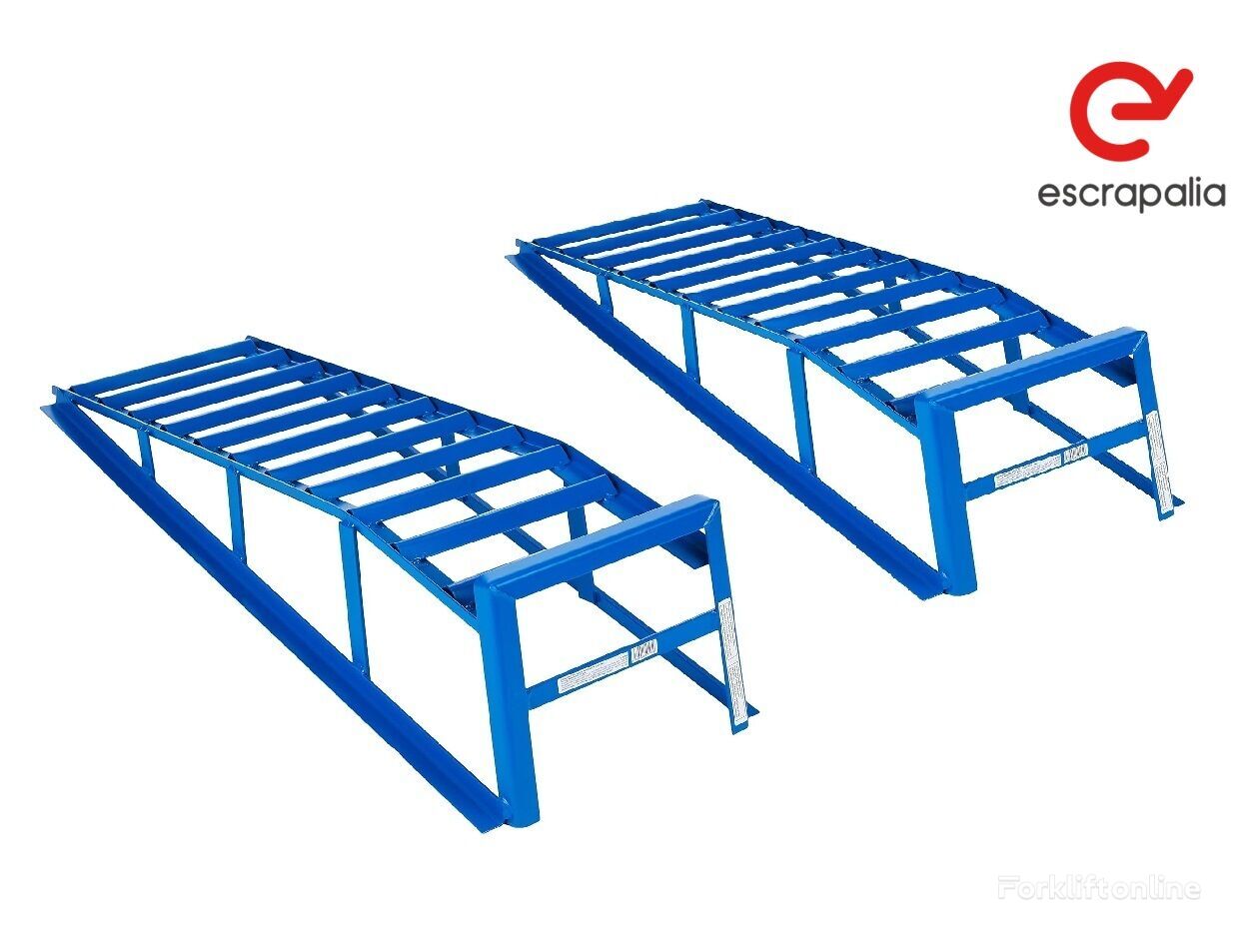 Lote de 2 Rampas Metalicas para Mantenimiento Coche (Nuevas) fixed ramp