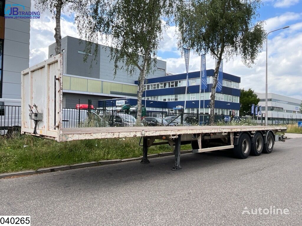 Asca open laadbak flatbed semi-trailer