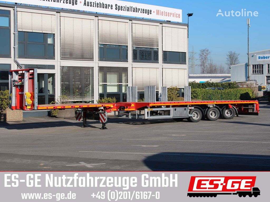 ny Faymonville Telemax Megatrailer  semitrailer flatbed