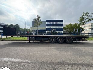 Fruehauf open laadbak Lift axle flak semitrailer