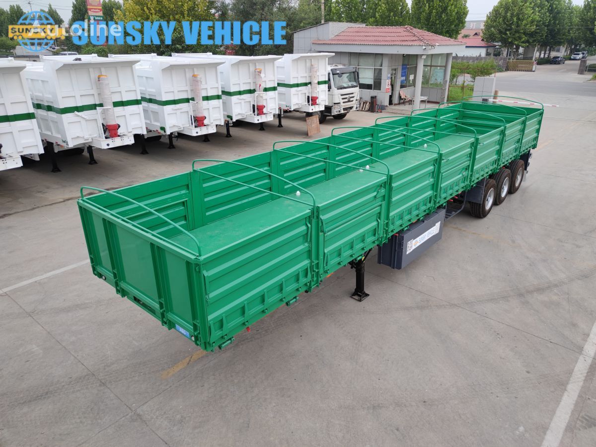 new Henred type13M dropside semi trailer flatbed semi-trailer