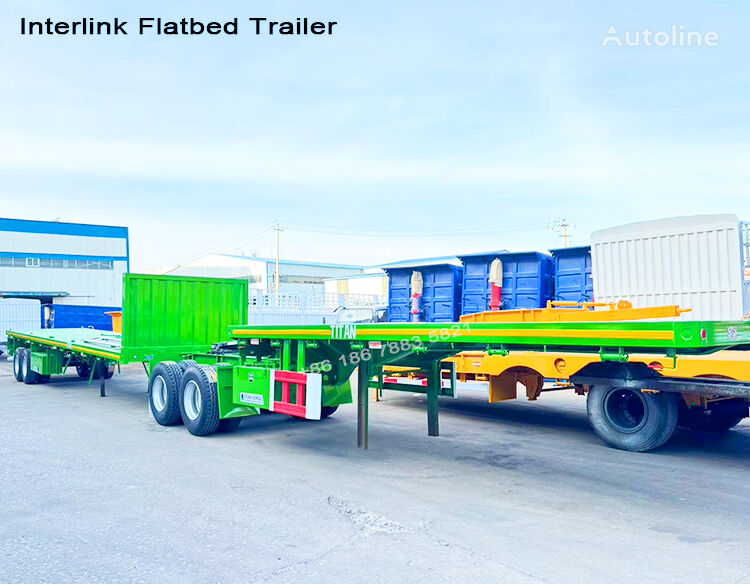 новый полуприцеп бортовой Interlink/Superlink Flatbed Trailers for Sale in Zambia