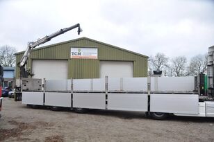 бордово полуремарке KWB P-348-FS-H + 2018 JKB 12R/62-2 KRAAN + ROTATOR