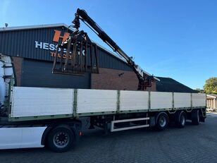 Kennis 13.6M Steenoplegger Kraanoplegger Kennis R-14/6 2008 APK 06/2025 flatbed semi-trailer