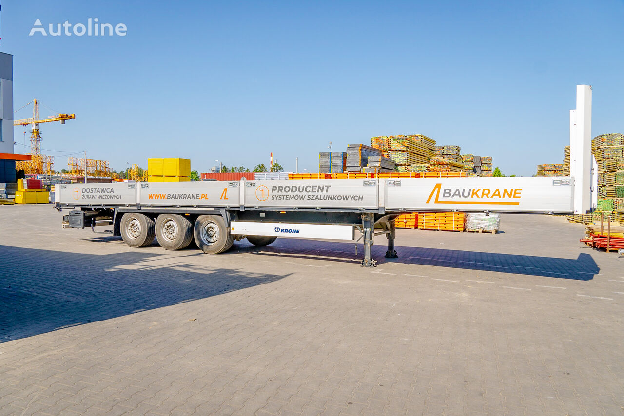 Krone SD  flatbed semi-trailer