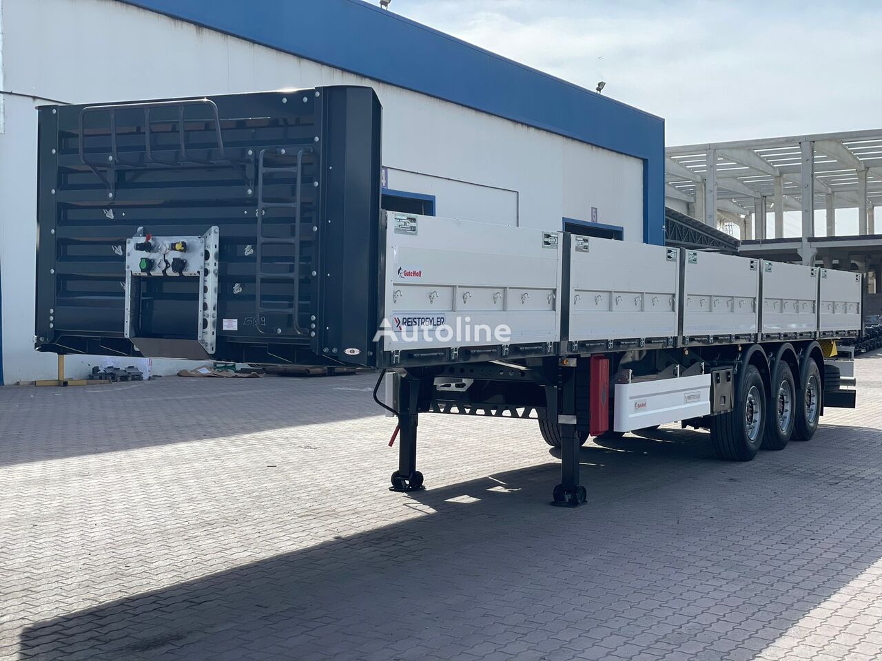 new Reis Treyler Alüminyum Kapaklı Kuruyük flatbed semi-trailer