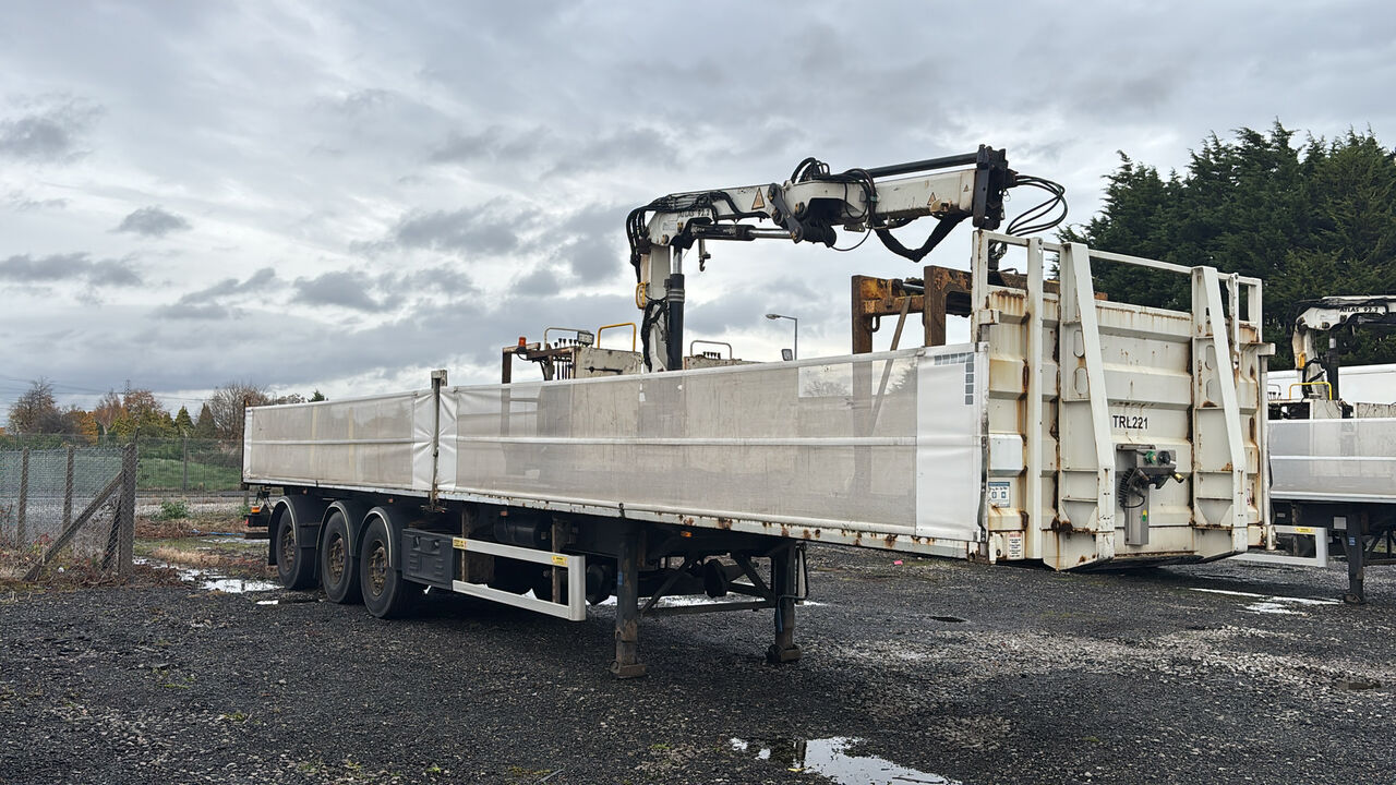 العربات نصف المقطورة شاحنة مسطحة SDC FLAT - Autoline