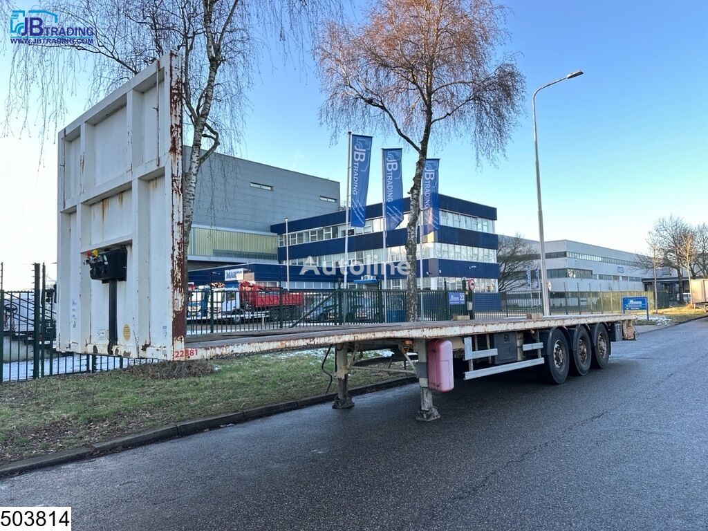 Samro open laadbak flatbed semi-trailer