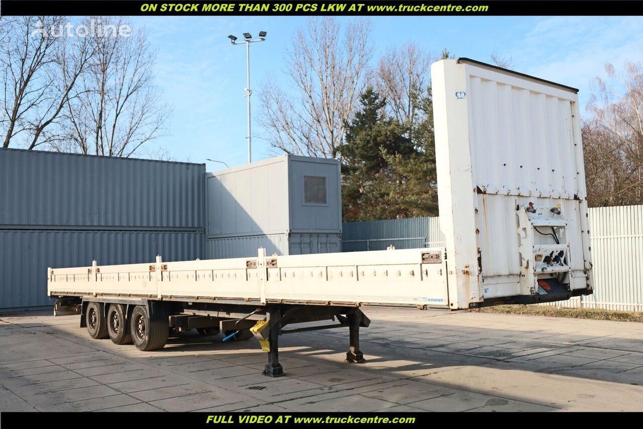 平板半挂车 Schmitz Cargobull LOW DECK, AXLES BPW, LIFT AXLE