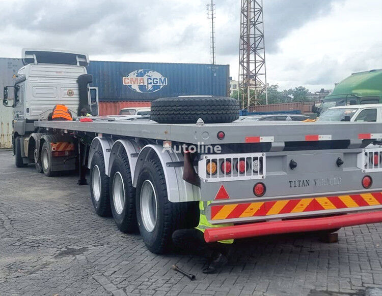 semi-trailer flatbed Simba Trailer Tanzania - Flatbed Trailer Price in Tanzania baru