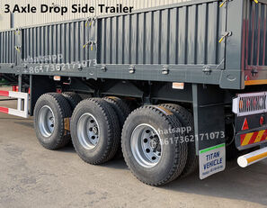 Titan Drop Side Trailer flatbed semi-trailer for sale - Image 4 | Autoline SL New Titan Drop Side Trailer flatbed semi-trailer | Image 4 - Autoline