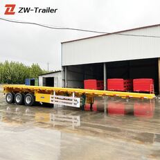 semi-remorque plateau ZW-Trailer group 40ft flatbed trailer neuf