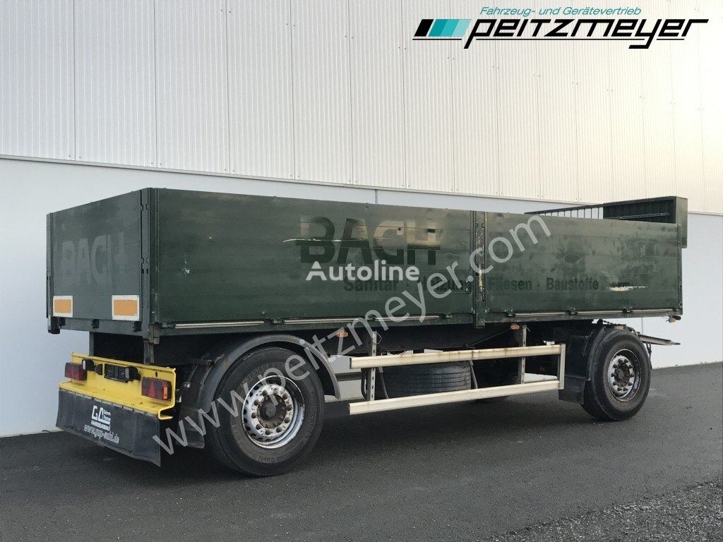 ACKERMANN,O. Pritschenanh.  PA-F 18/6.2 E flatbed trailer - Autoline