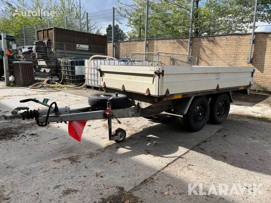 Brenderup 1300kg flak trailer