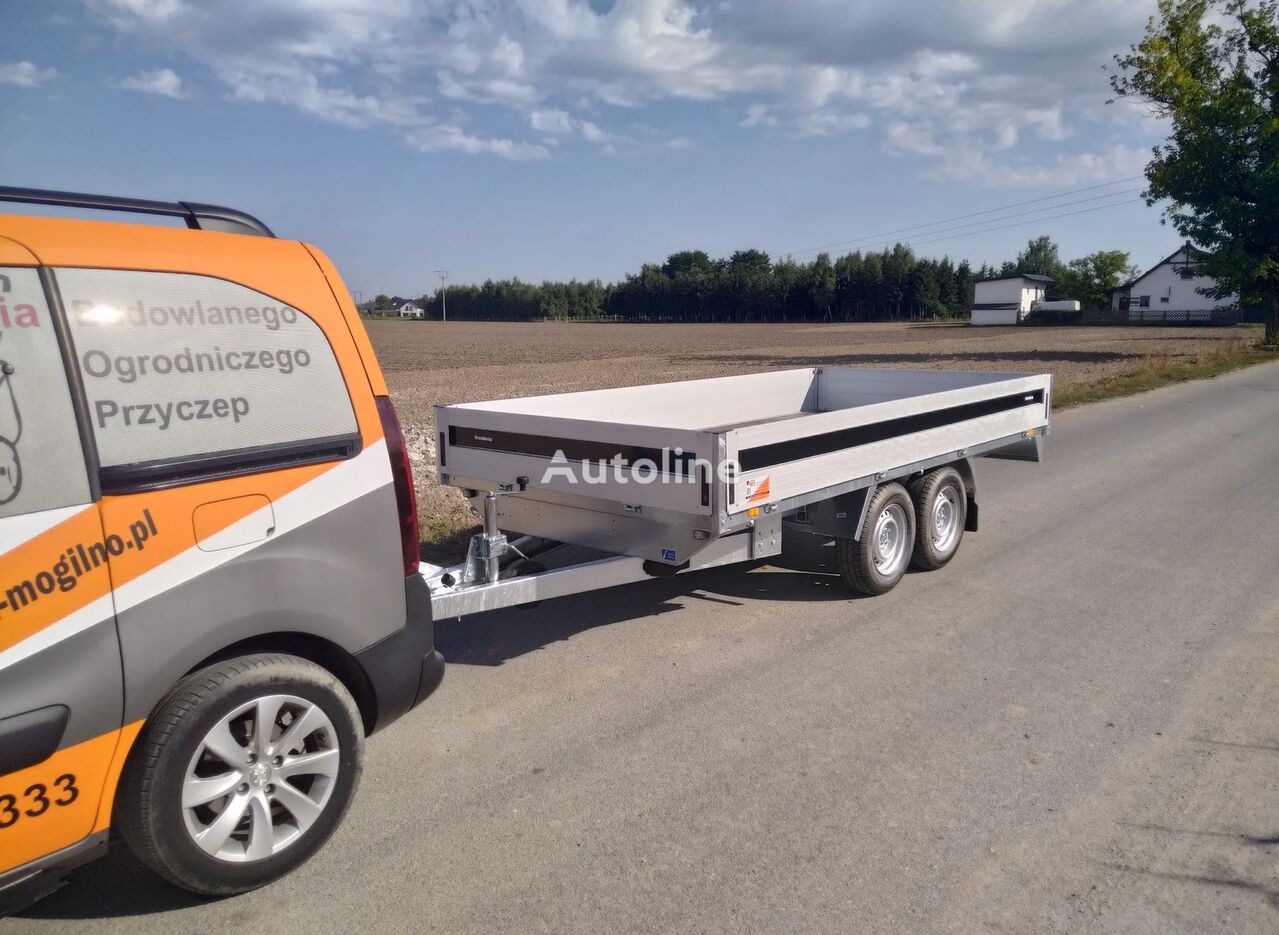 new Brenderup 5375 ALU flatbed trailer