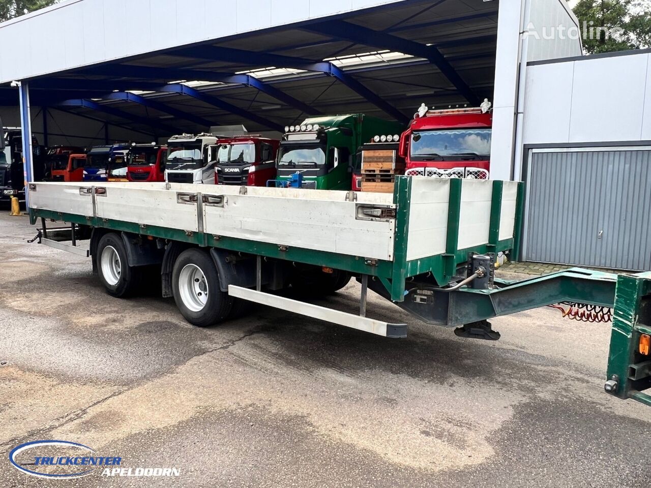 Bulthuis MSAA-02 Bpw assen flatbed trailer