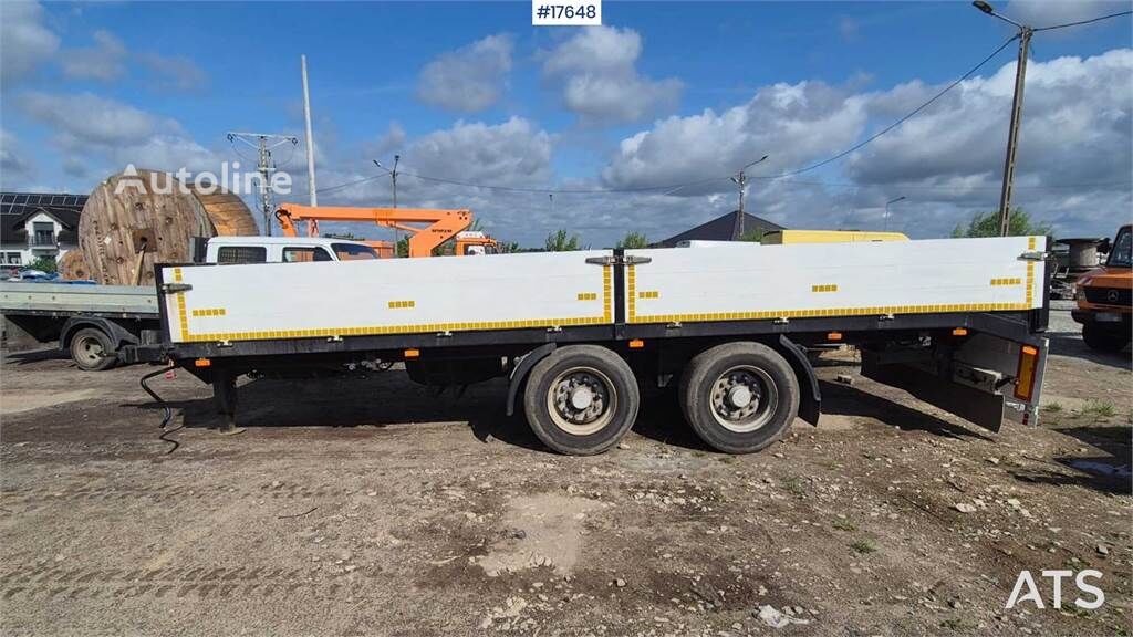 Remorque plateau Bunge FG-TG 180 à vendre | Autoline CI Remorque plateau Bunge FG-TG 180 - Autoline
