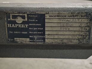 Hapert DL2000 flatbed trailer